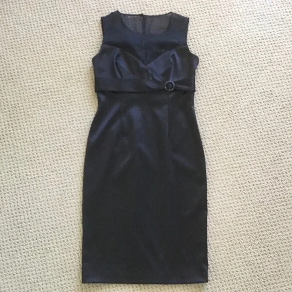 Ellen Tracy Dresses | Ellen Tracy Evening Dress | Color: Black | Size: 2 | Okamot0077's Closet